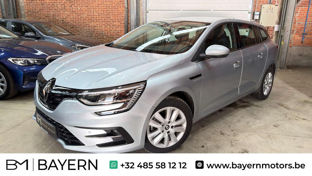 Renault Megane SW 1.33 Benzine Navi CarPlay LED EURO 6d Gara, Autos, Renault, Argent ou Gris, Achat, Euro 6, Entreprise