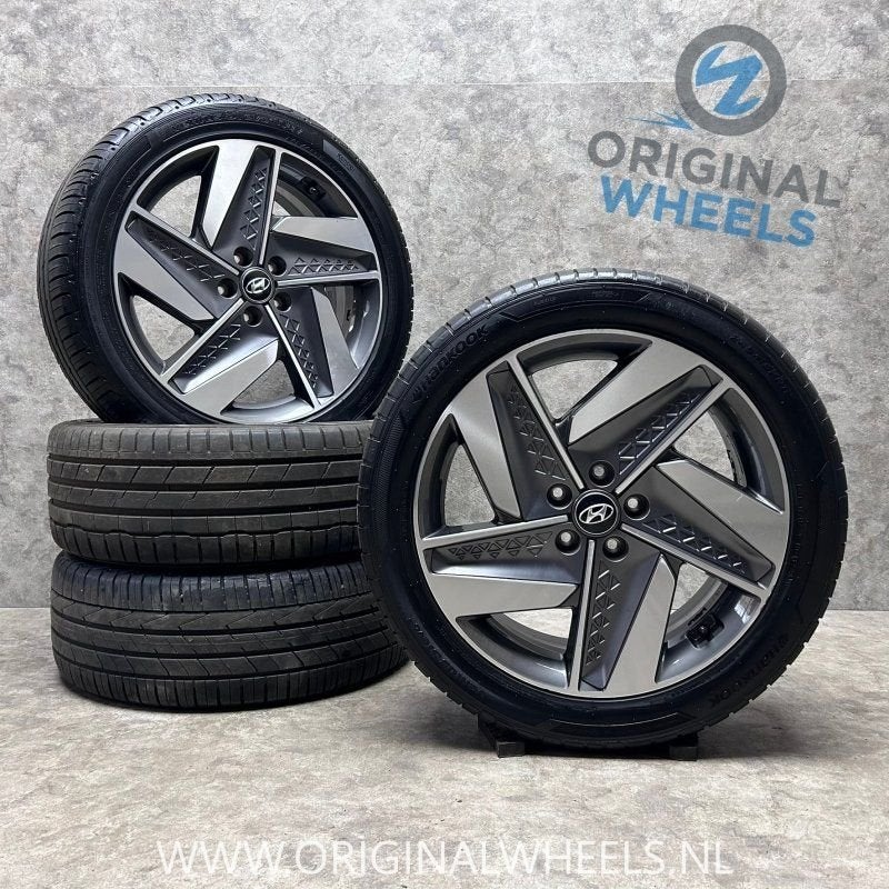 19 inch originele velgen + zomerbanden Hyundai Kona, Pneus et Jantes, 245 mm, Pneus été, -