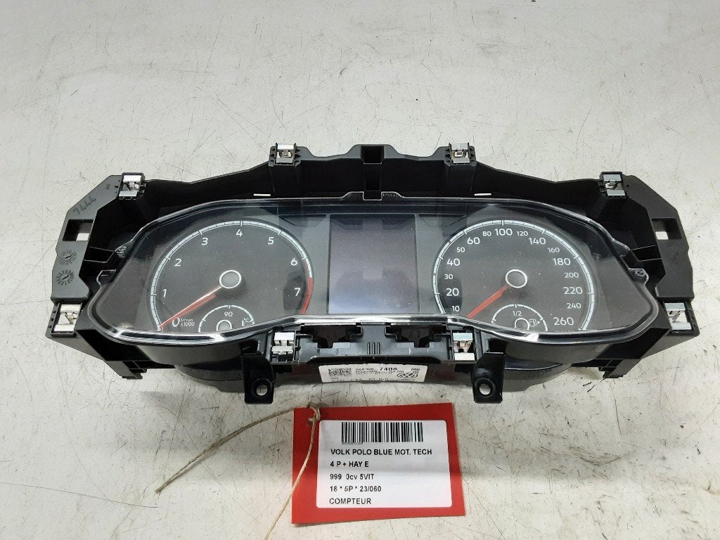 COMPTEUR DE VITESSE Volkswagen Polo VI (AW1) (2G0920740A), Volkswagen, Mevr. I. Hauben, Utilisé, Rue de l'Espoir 34 34
4030  GRIVEGNÉE, BE