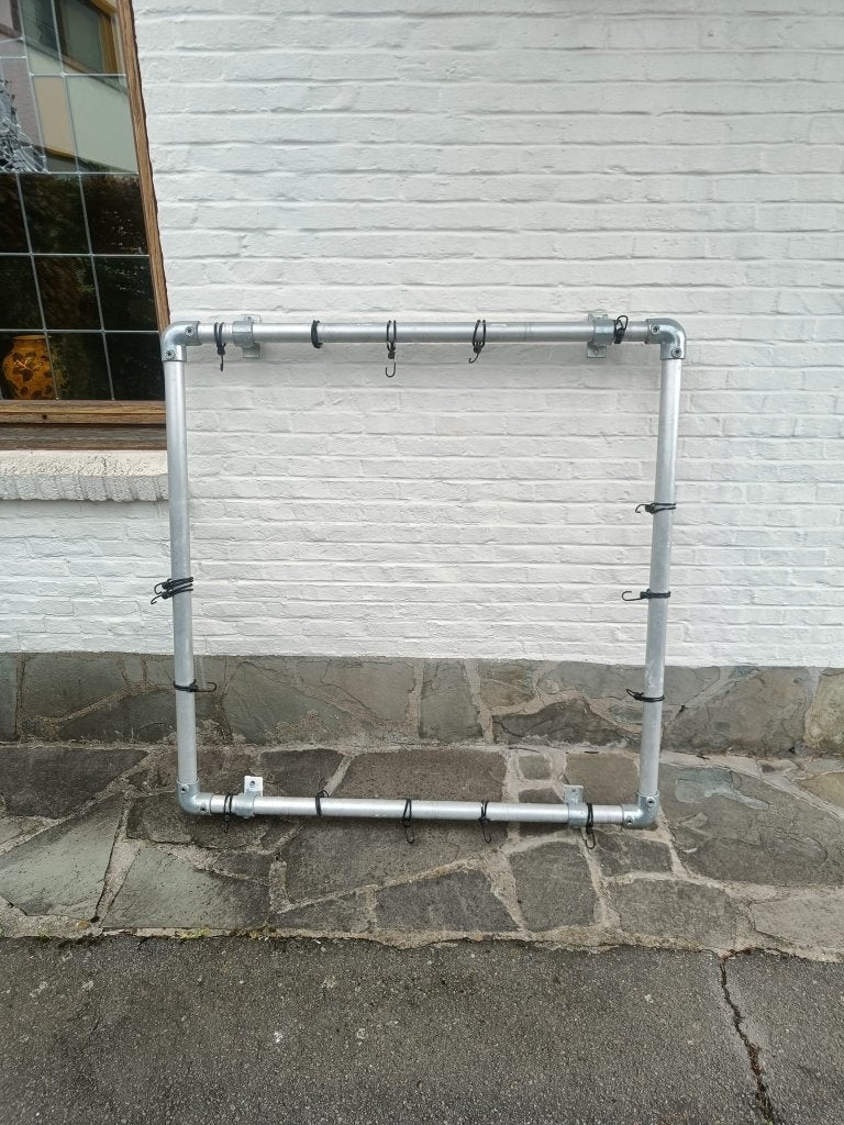 Stevig aluminium frame voor reclamedoek, Ophalen