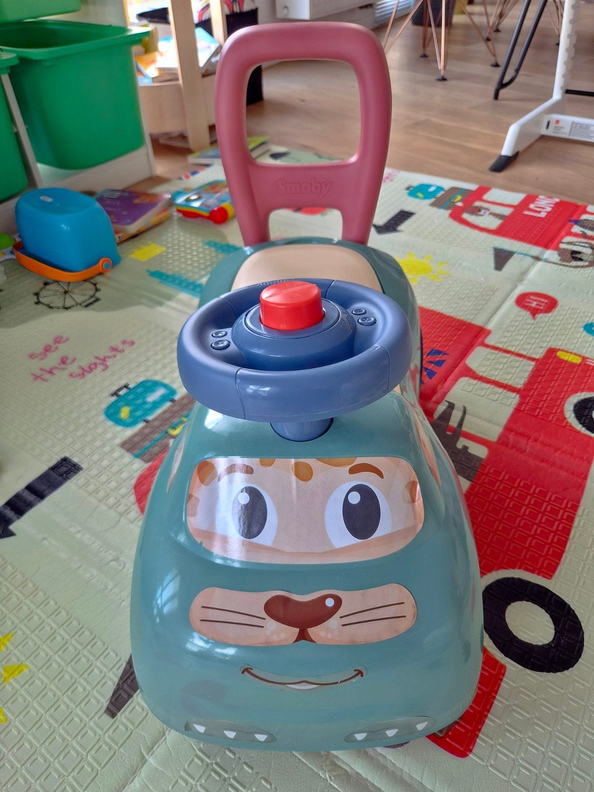 Little Smoby loopauto / loopwagen / duwauto – mooie staat, Kinderen en Baby's, Ophalen, Zo goed als nieuw, Loopvoertuig