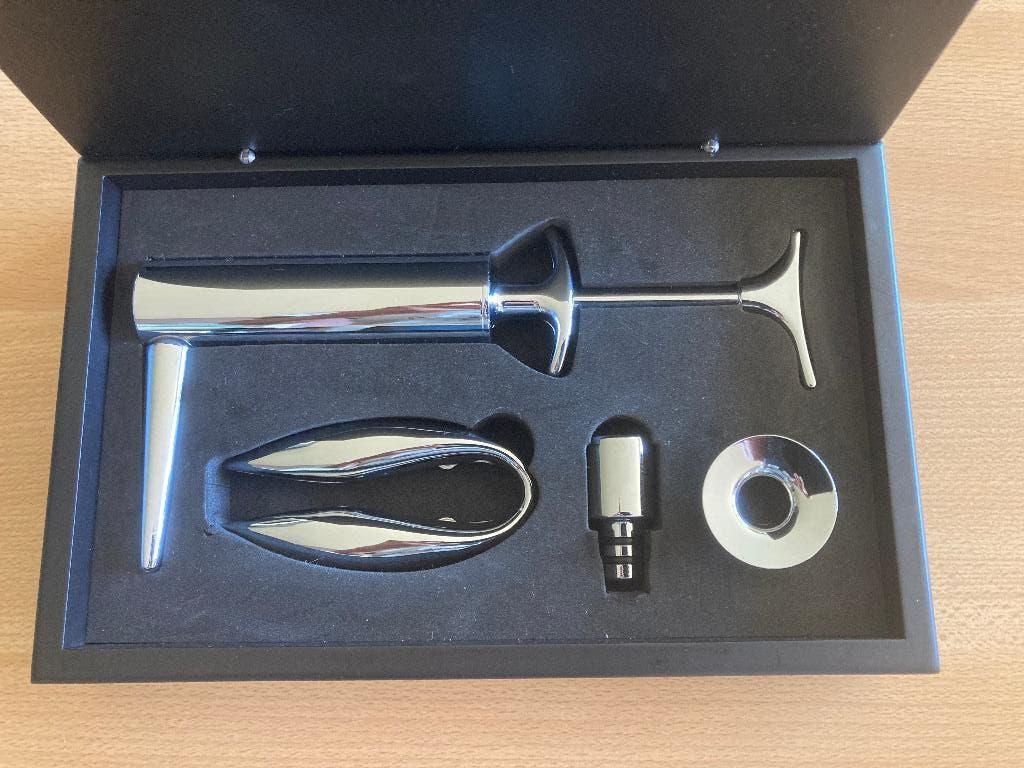 Wijn set in houten box, Ophalen of Verzenden, Nieuw
