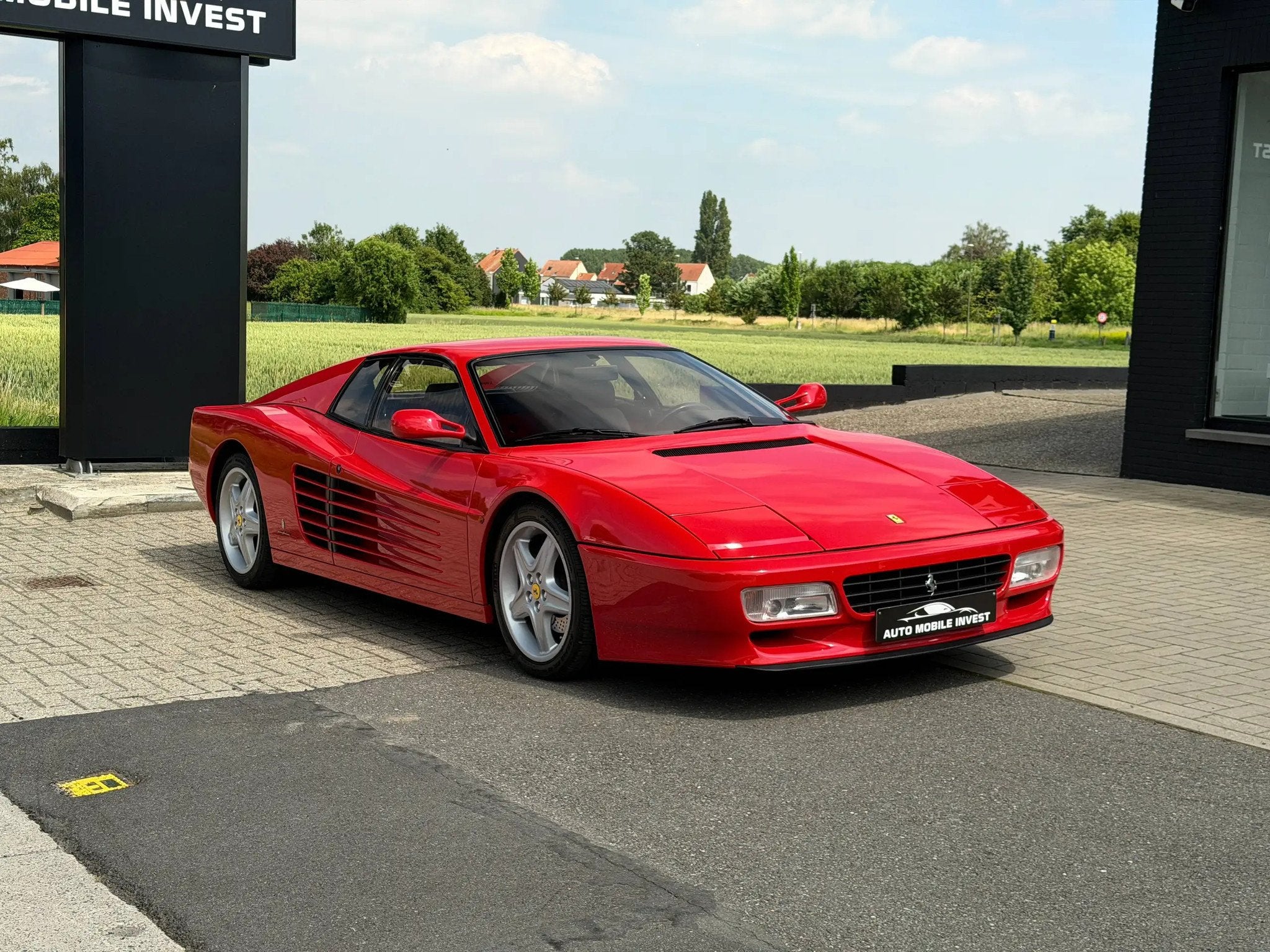 Ferrari Testarossa 512TR HISTORIQUE D'ENTRETIEN COMPLET//CER, Autos, Achat, 4900 cm³, Entreprise, 2 places
