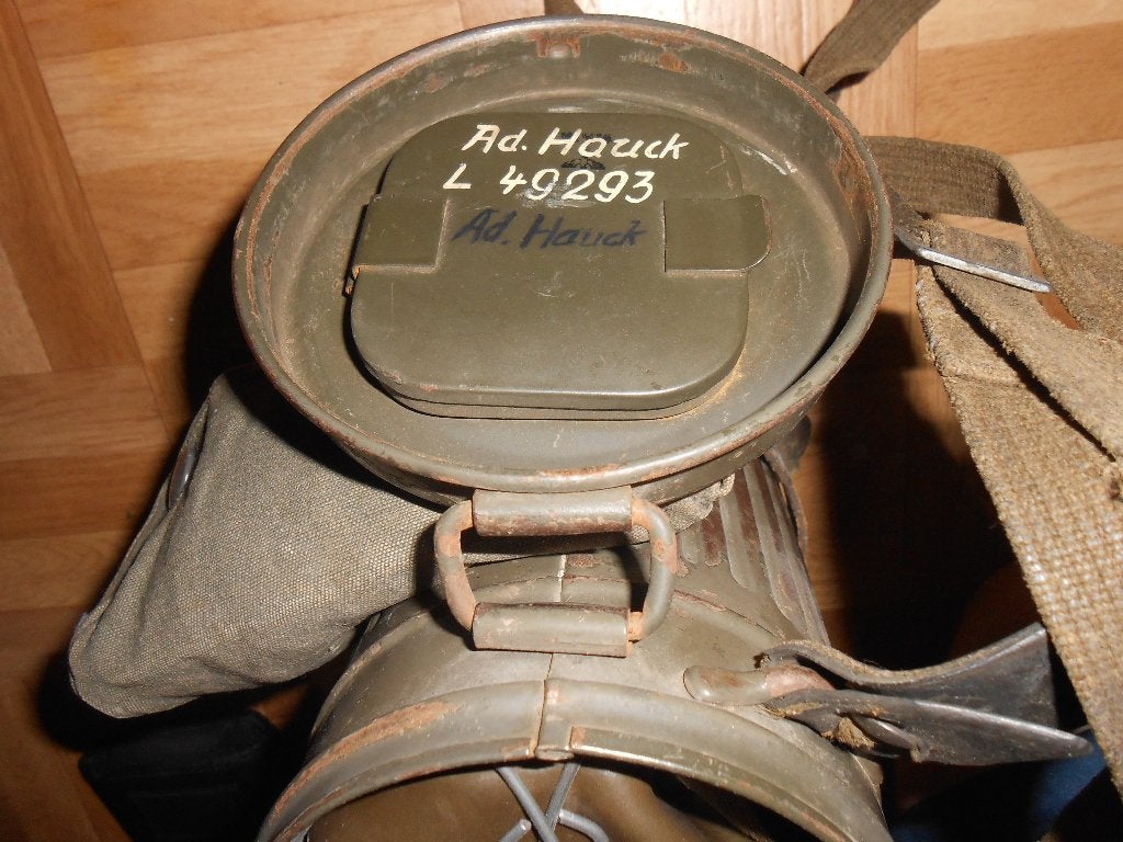 Masque à gaz Stab III Fallschirm-Flak-Regiment 1/11 - WW2, Collections, Enlèvement, Armée de l'air, Autres types