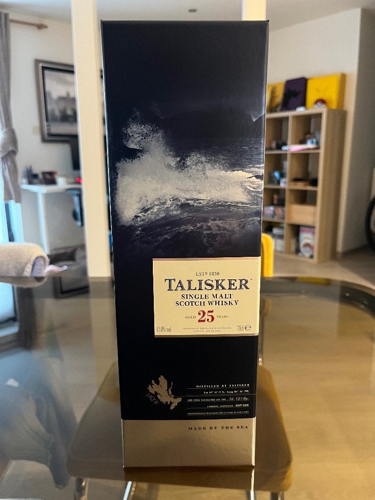 Talisker 25, Collections, Autres régions, Enlèvement ou Envoi, Pleine, Comme neuf