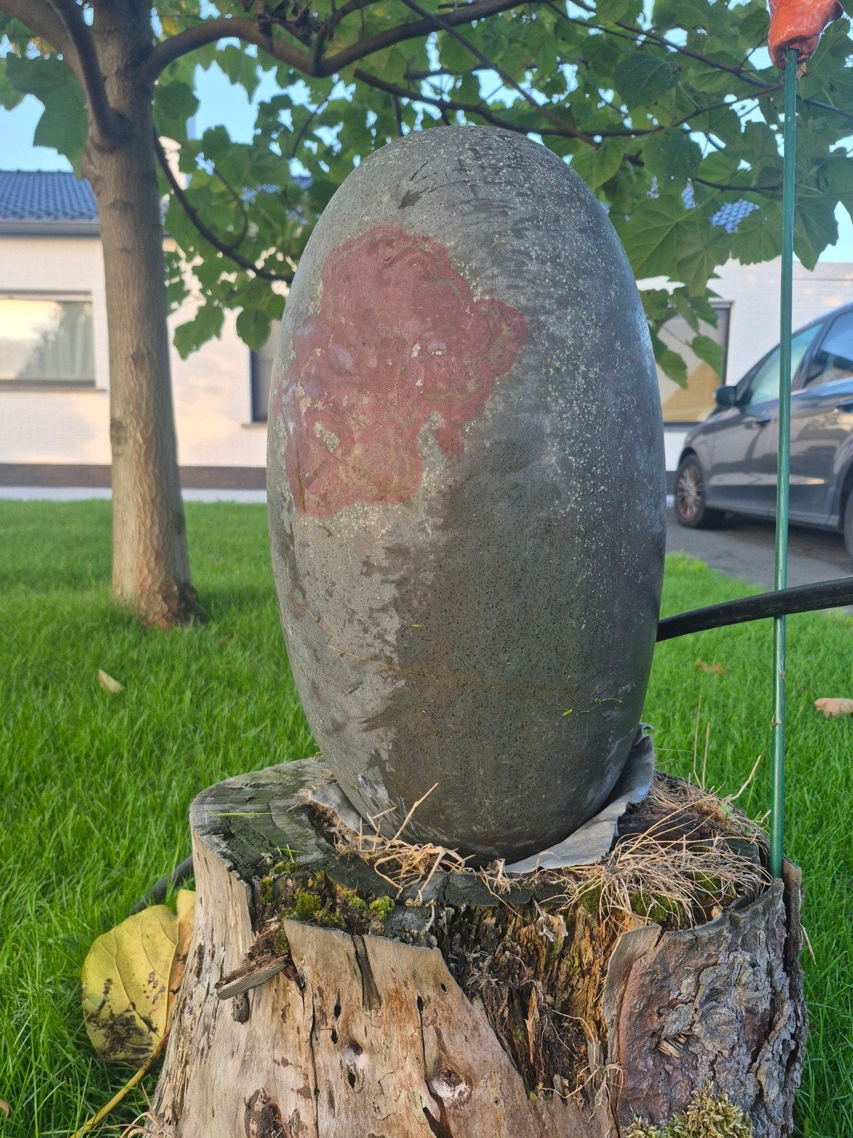 Shiva Lingam 50-55cm 69kg, Enlèvement