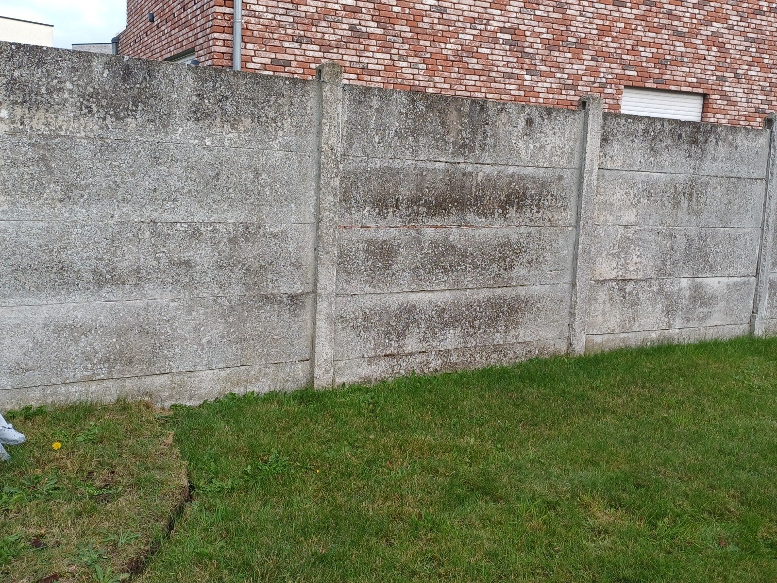 gratis betonplaten tuinomheining, Ophalen, Overige materialen, 3 tot 6 meter, 1 tot 2 meter