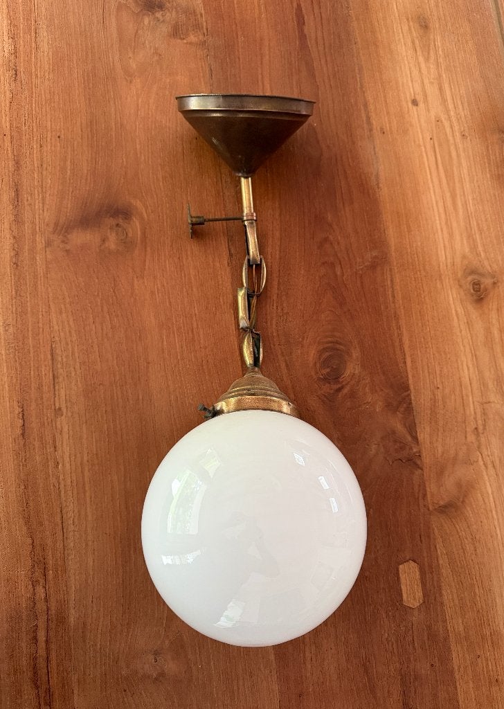 Art Deco lamp, Ophalen