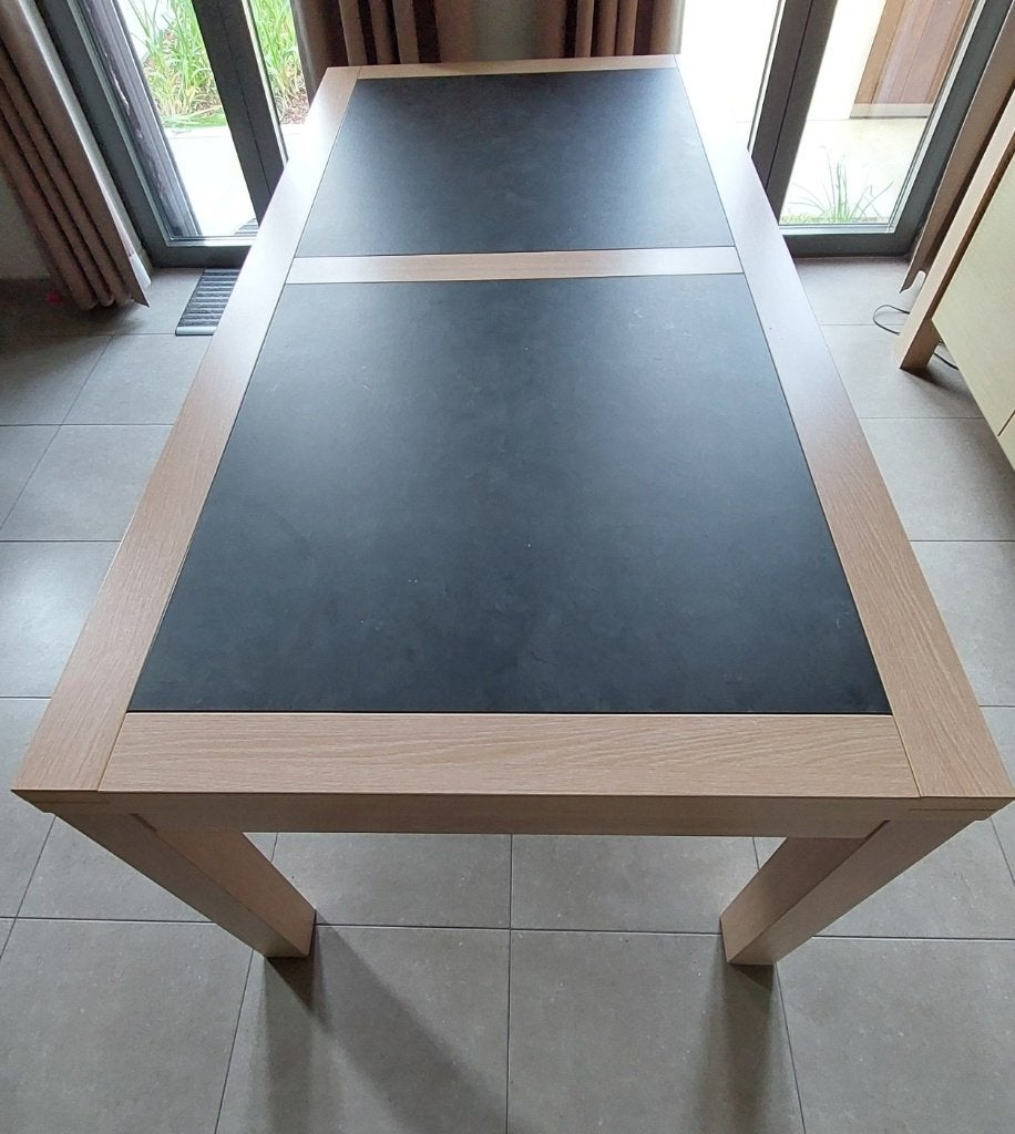 tafel 180 cm x 90 cm, Ophalen, Zo goed als nieuw, Eikenhout