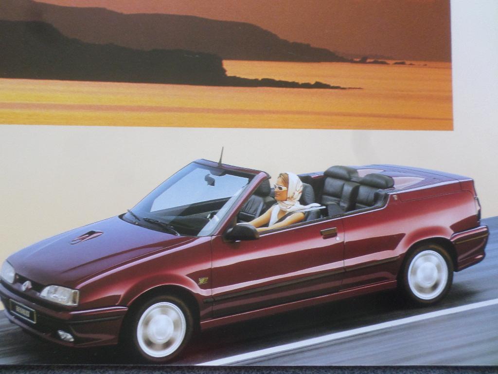Renault 19 Cabrio Brochure, Ophalen of Verzenden, Renault