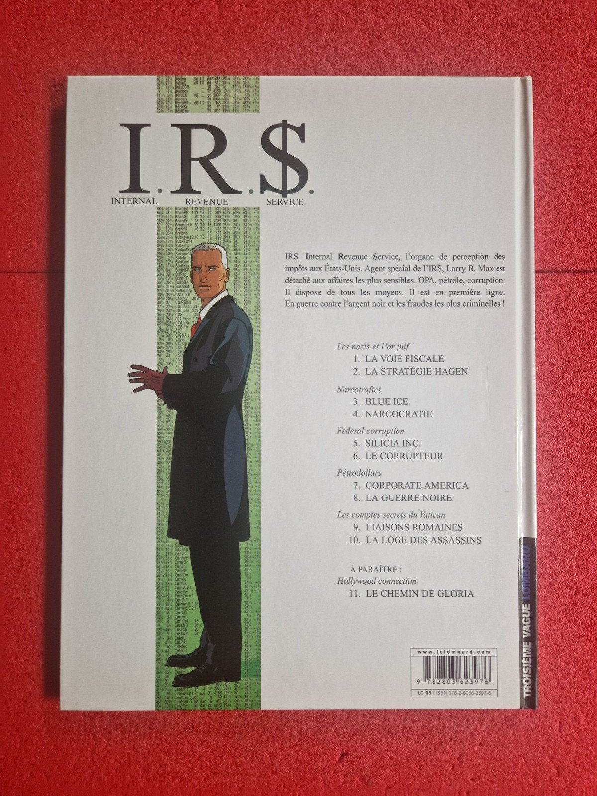 bd irs 10,EO, Livres, Enlèvement ou Envoi