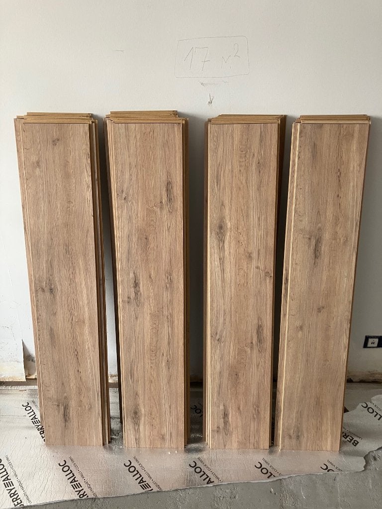 Laminé QuickStep -> 17M² = €20, Enlèvement, Utilisé, 10 à 25 m², Aggloméré