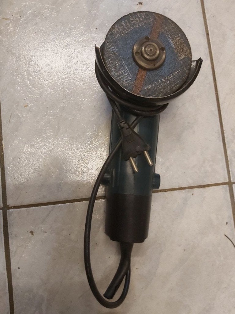 Slijpschijf 500 Watt, Doe-het-zelf en Bouw, Gereedschap | Slijpmachines, Ophalen, Gebruikt, Minder dan 700 watt, Overige typen