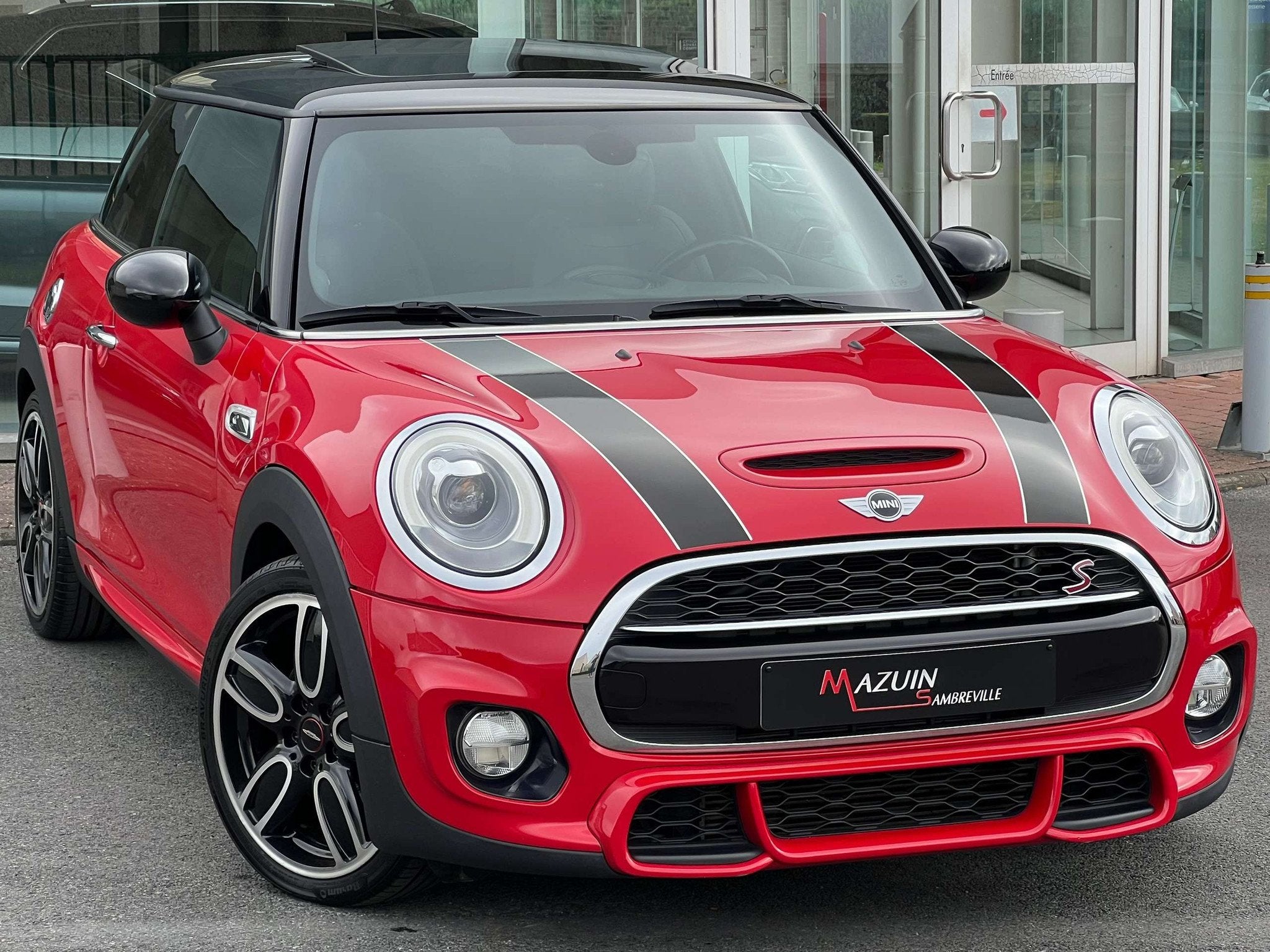 MINI Cooper S 2.0AS * John Cooper Works * Toit Pano * LED *, Autos, Euro 6, Entreprise, 1655 kg, Noir