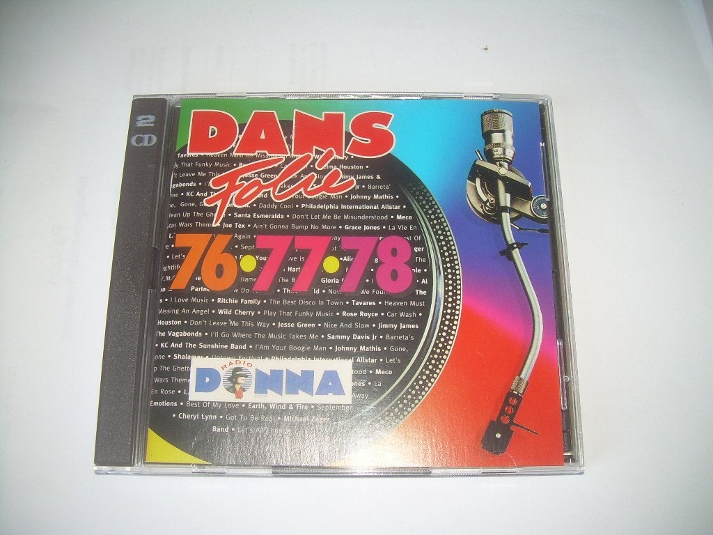 2 CD S - RADIO DONNA - DANS FOLIE - 76 . 77. 78, Cd's en Dvd's, Cd's | Verzamelalbums, Ophalen of Verzenden, Zo goed als nieuw