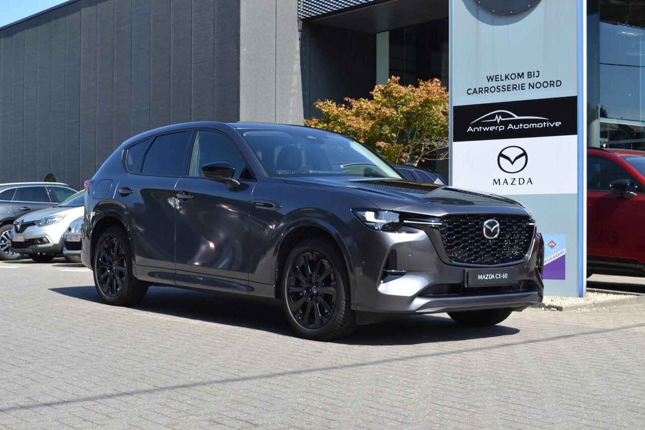 CX-60 Homura Full Option - Garantie tot 06/2030, Autos, Mazda, 0 kg, Argent ou Gris, Euro 6, 0 kg