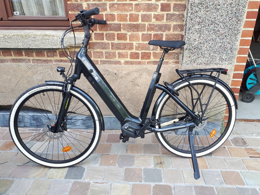 Vélo électrique O2feel iSwan City Boost 7.1, Vélos & Vélomoteurs, Autres marques, 47 à 51 cm, 50 km par batterie ou plus, Comme neuf