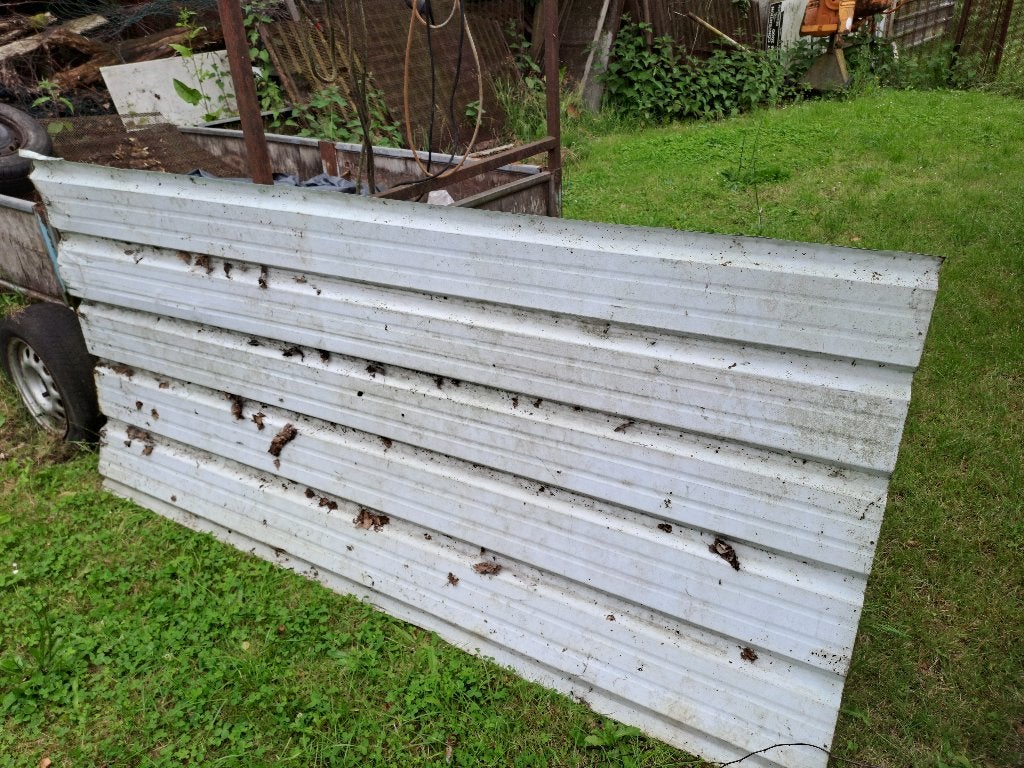 Lot de 9 toles, Bricolage & Construction, Enlèvement, Utilisé, Autres matériaux, Moins de 20 mm