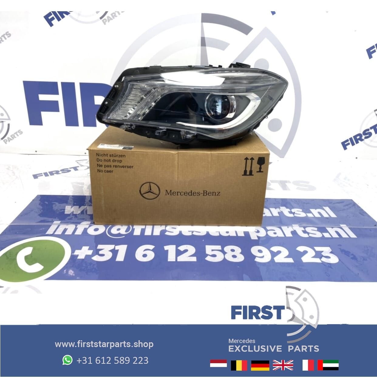 W117 CLA LED BIXENON KOPLAMP LINKS origineel Mercedes BI XEN, Autos : Pièces & Accessoires, Éclairage, Mercedes-Benz, Utilisé