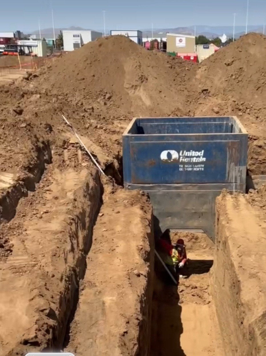 Travaux de excavaciones en général