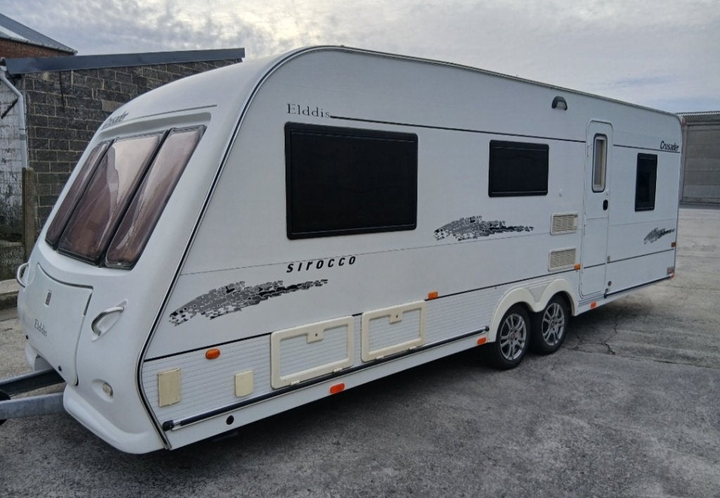 Caravan, Caravanes & Camping, Caravanes, Particulier, jusqu'à 5, 1250 - 1500 kg, Autre, Elddis, 2 lits séparés, Coin salon convertible