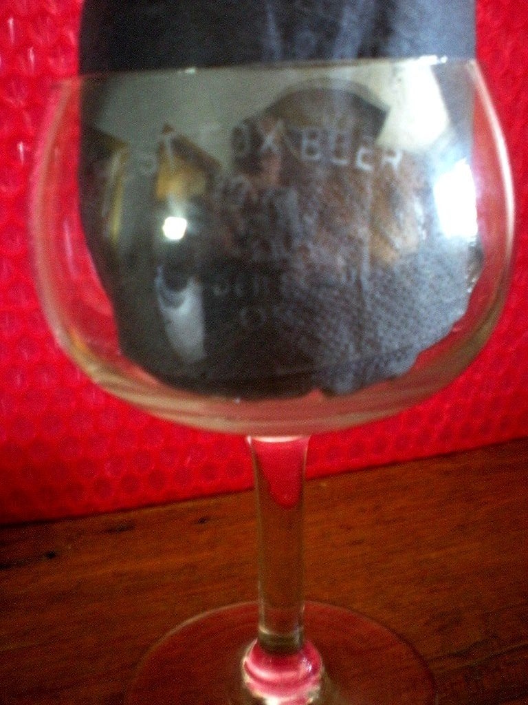 Best fox beer (acide) Vanderschuren- Zeeberg - Alost, Enlèvement ou Envoi, Utilisé, Verre ou Verres
