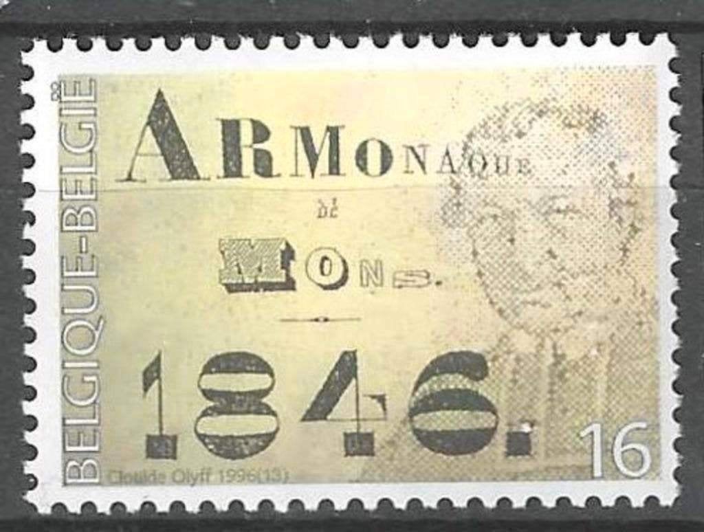 Belgique 1996 - Yvert 2665 /OBP 2664 - Armonaque de Mon (PF), Envoi, Non oblitéré, Neuf
