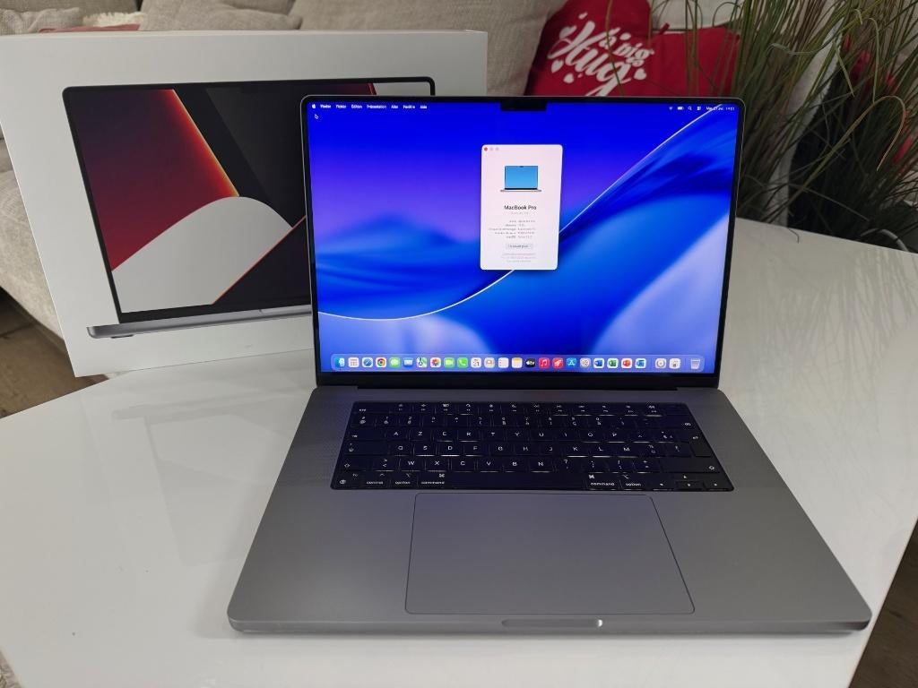 Macbook Pro 16– Apple M1 Pro / 16 GB / 1 To SSD, Computers en Software, Zo goed als nieuw, Azerty, 16 GB, Ophalen