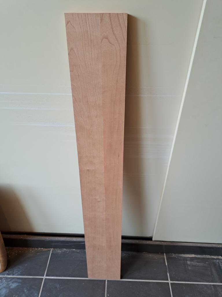 Plank van massief kersenhout, Comme neuf, Autres essences de bois, Enlèvement, 25 à 50 mm