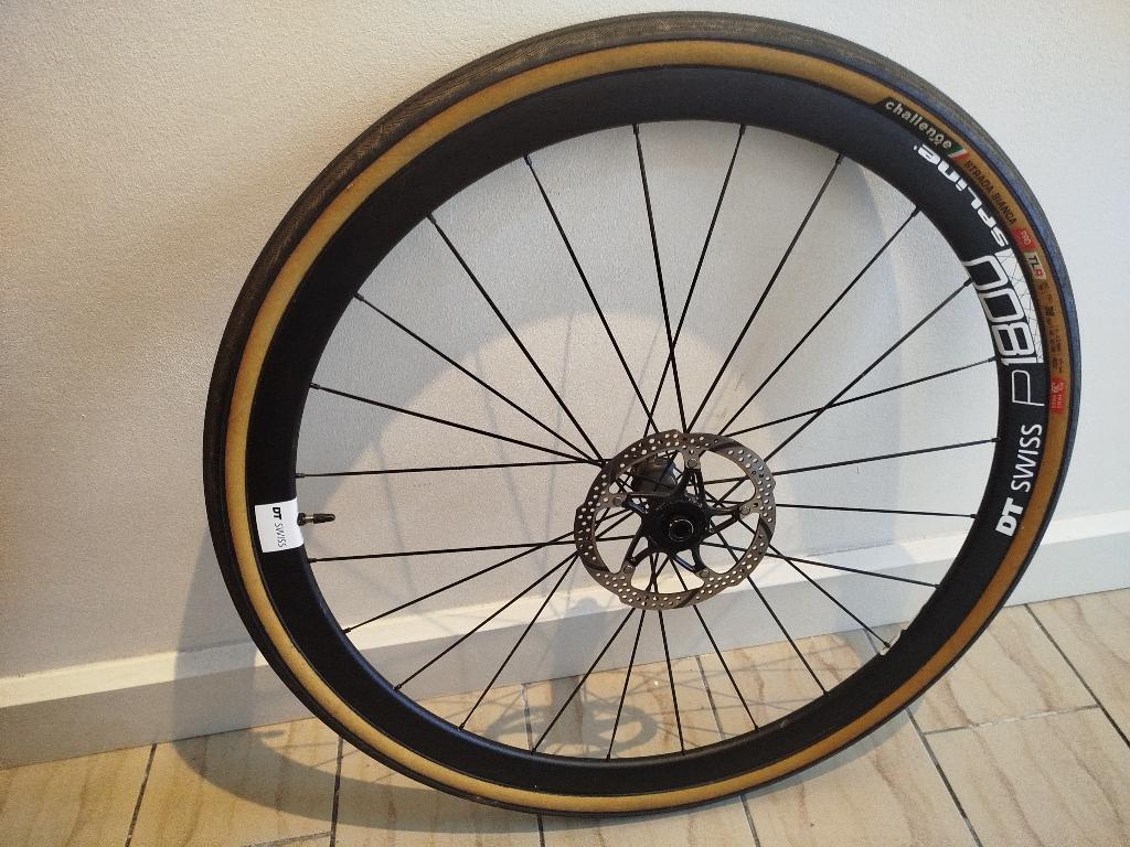 DT Swiss P 1800 Spline 32 Disc Racefiets Wielen, Fietsen en Brommers, Fietsonderdelen, Zo goed als nieuw, Aluminium, DT-Swiss