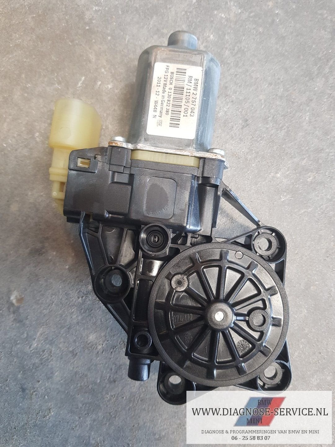 Mini R56 raammotor links 2757043, -, -, -, Enlèvement ou Envoi