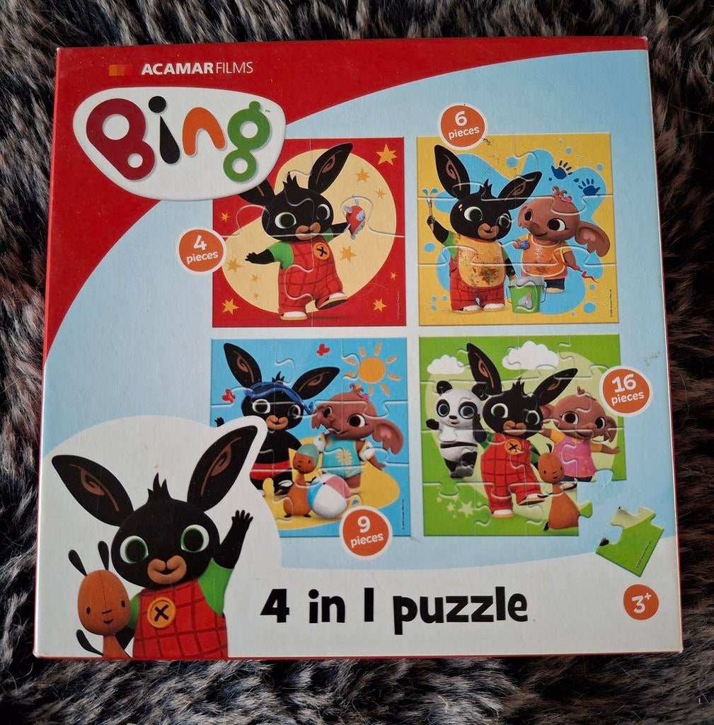 Bing puzzel., Ophalen