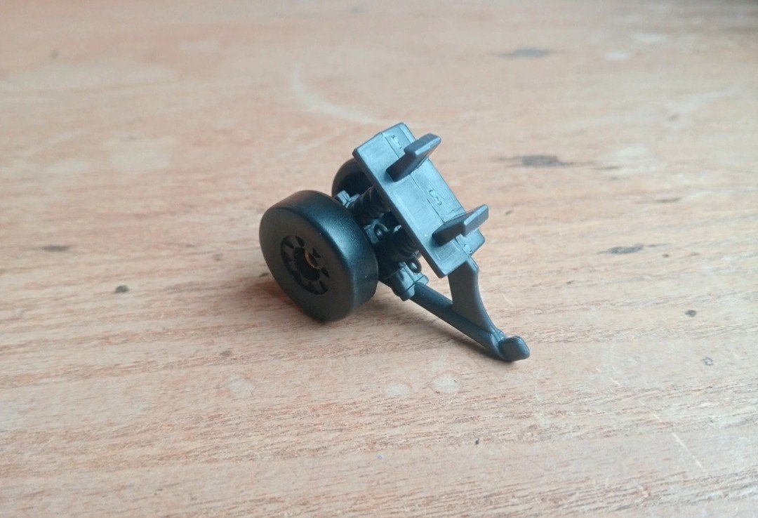 Gi joe gijoe tomahawk helicopter vintage front wheel part, Verzenden, Gebruikt