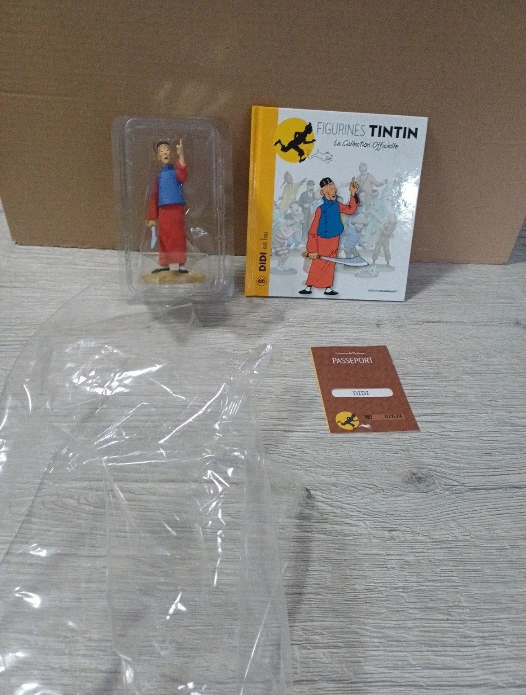 Didi 66 Kuifje figuur, Ophalen of Verzenden, Kuifje, Zo goed als nieuw, Beeldje of Figuurtje