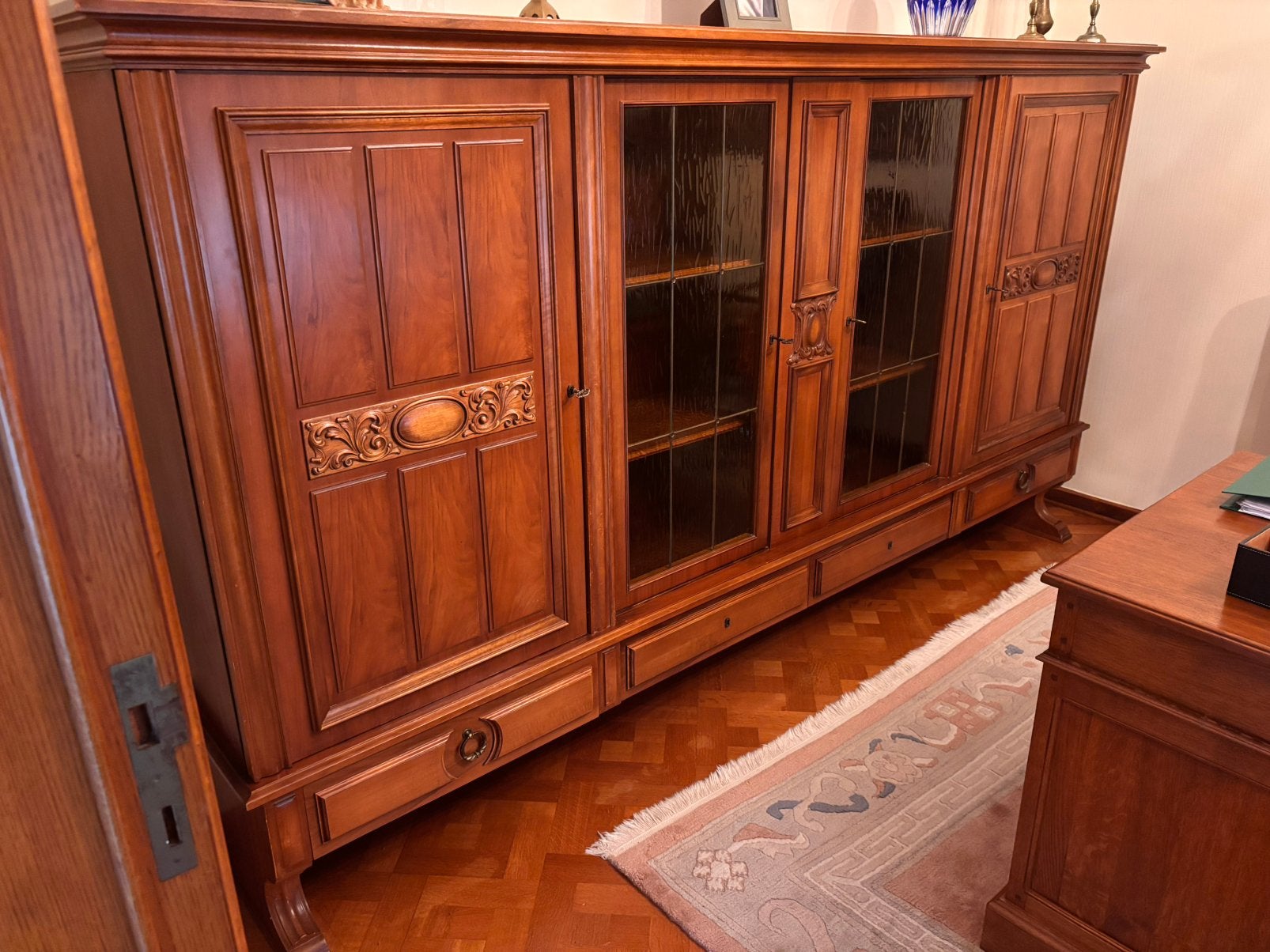 Grote bureaukast / dressoir kerselaar, Ophalen, Zo goed als nieuw