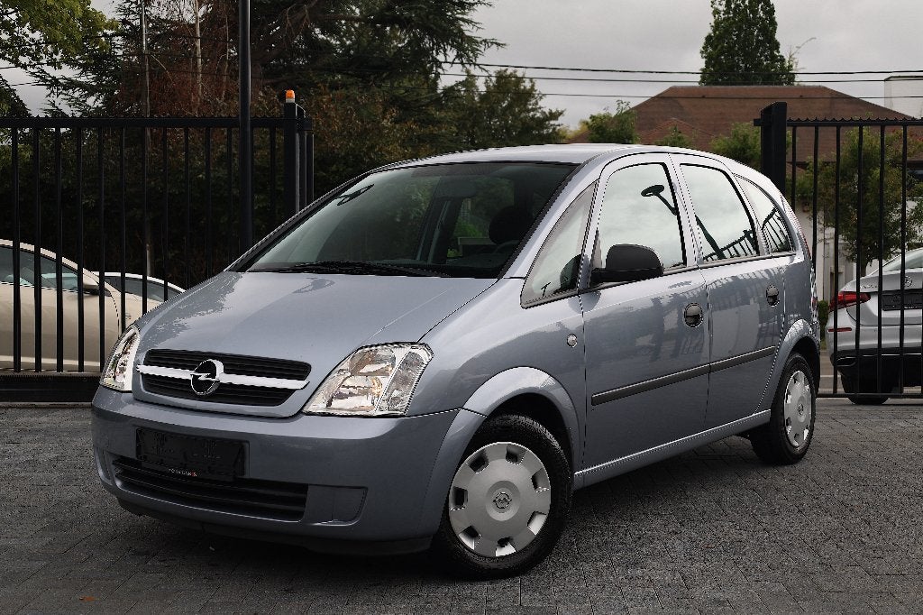 Opel Meriva Meriva 1.4i | 57.000 km. | Car-Pass, Autos, Argent ou Gris, Entreprise, Boîte manuelle, Noir