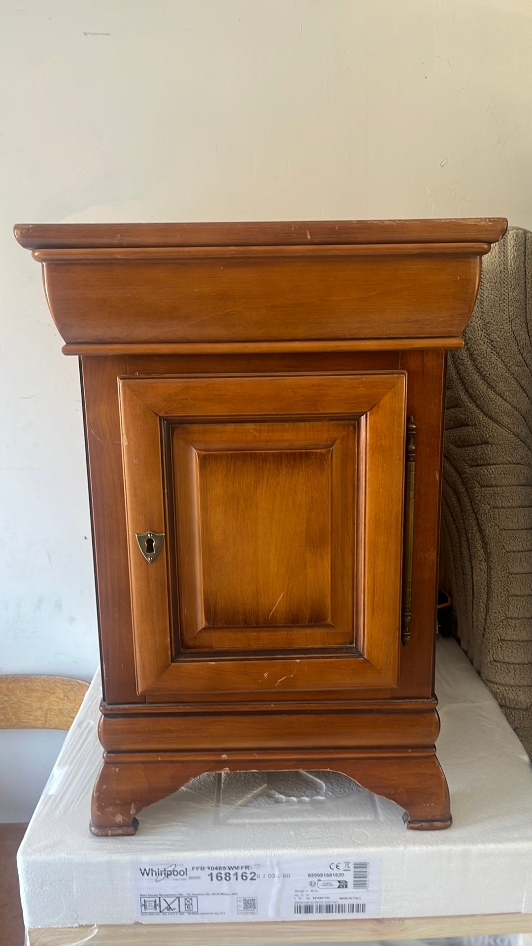 2 table de chevet, 45 à 65 cm, Comme neuf, Enlèvement, 55 à 70 cm