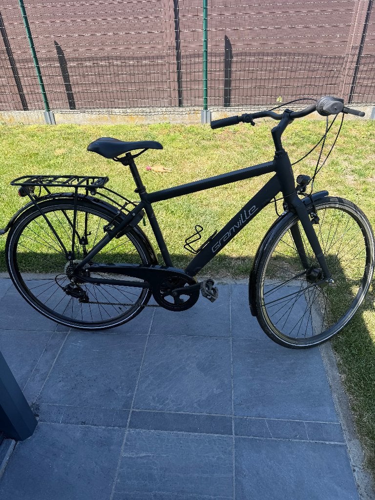 Zwart mat Grandville Bike maat S, Frein sur jante, Acier, Enlèvement, Utilisé