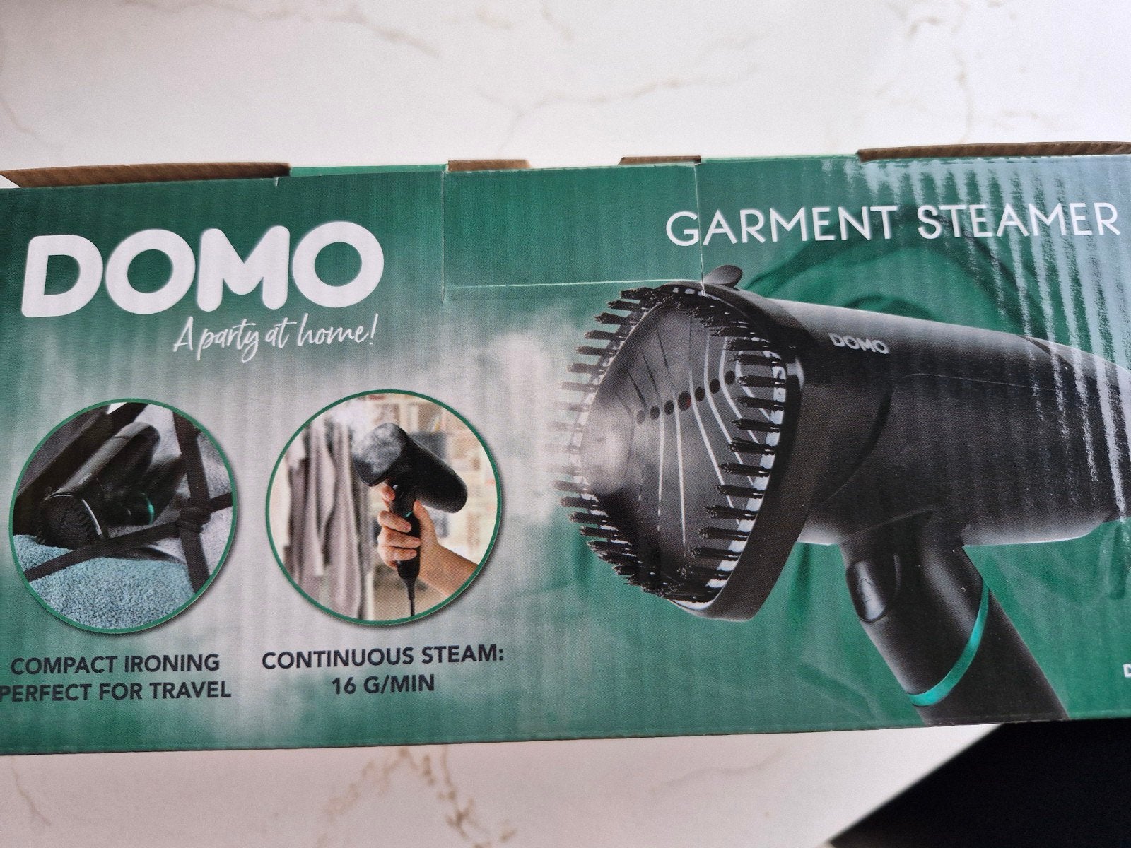 DOMO kledingstomer, Elektronische apparatuur, Strijkijzers en Strijkplanken, Ophalen of Verzenden, Nieuw, Strijkijzer met snoer