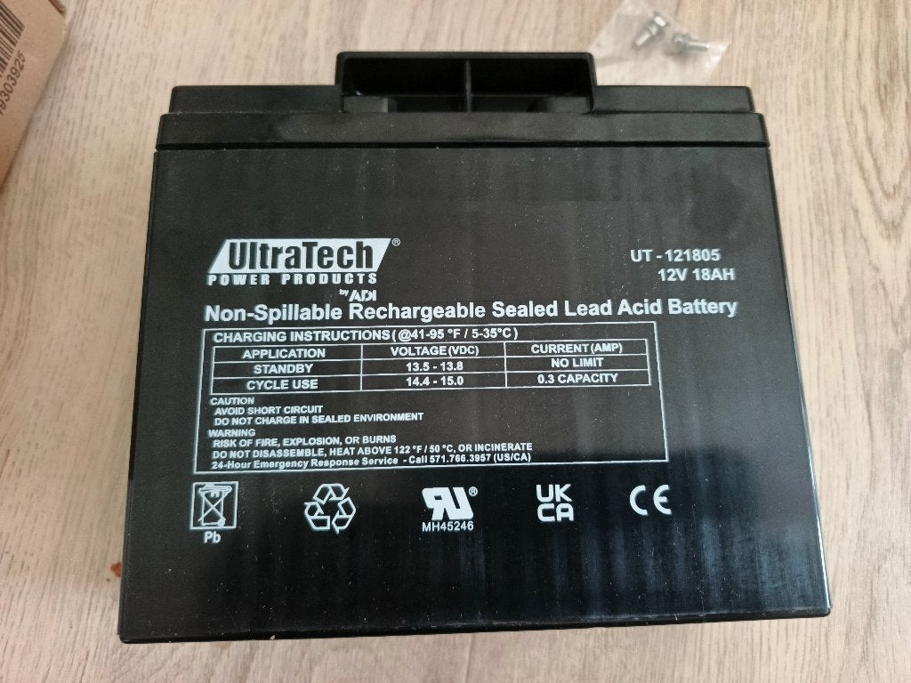 Batterie UltraTech 12V 18Ah – UT-121805 – neuve, Autos : Pièces & Accessoires, Neuf