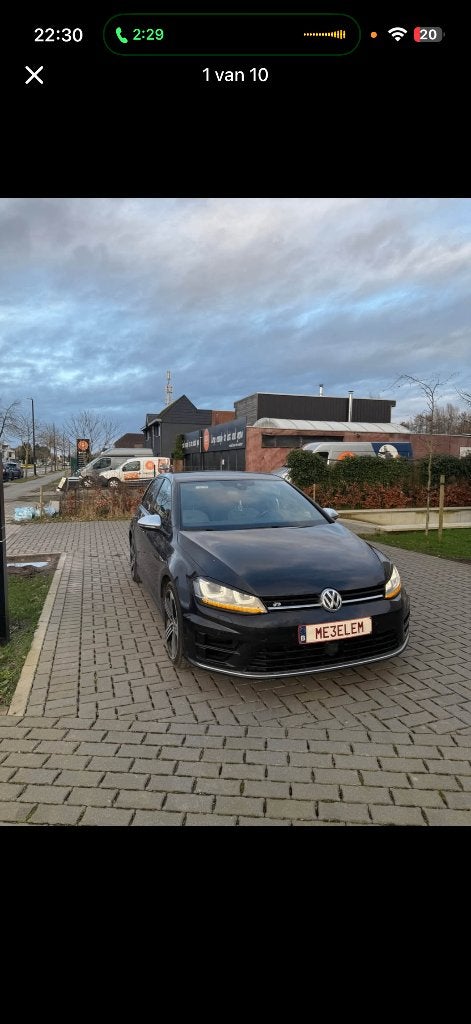 Volkswagen golf 7R, Auto's, Euro 6, Alcantara, 2000 cc, Verwarmde buitenspiegels