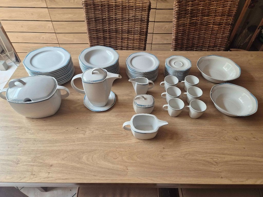Service vaisselle complet porcelaine Winterling Bavaria, Enlèvement