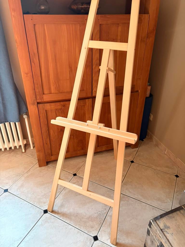 Chevalet en bois, Hobby & Loisirs créatifs, Enlèvement, Comme neuf, Chevalet