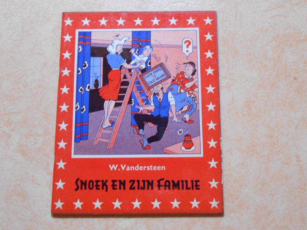 Snoek en zijn familie 1 sterrenreeks 1957 1 ste druk., Boeken, Willy Vandersteen, Eén stripboek, Nieuw, Ophalen of Verzenden