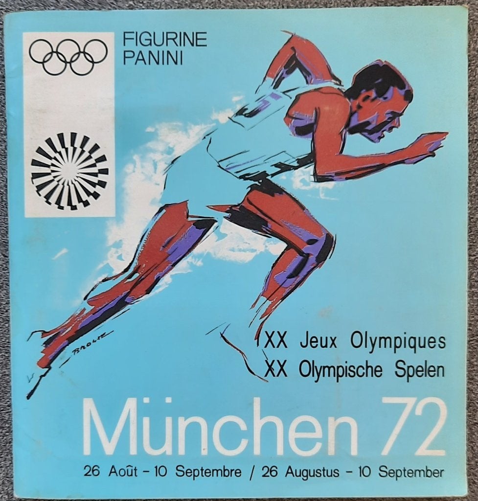Album PANINI Jeux olympiques München 72, Enlèvement ou Envoi, Utilisé, Plusieurs autocollants