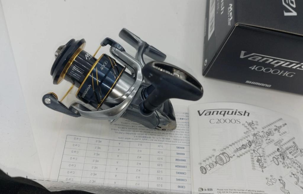 Shimano Vanquish 4000HG-A, Watersport en Boten, Hengelsport | Algemeen, Ophalen of Verzenden, Zo goed als nieuw, Molen