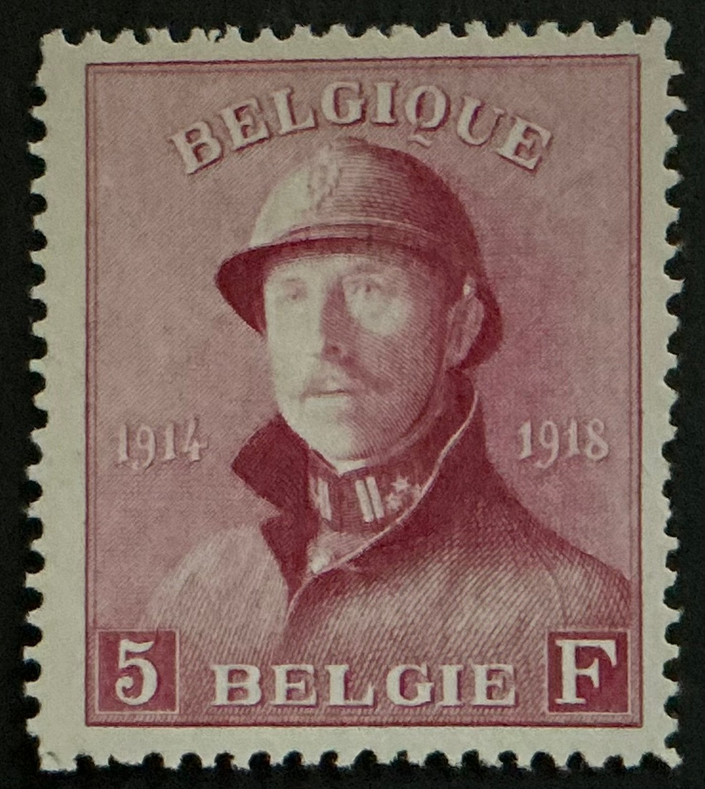 LOT 892. OBP: 177. ALBERT I. MNH. Mooi gecentreerd., Spoor van plakker, Koninklijk huis, Orginele gom, Ophalen of Verzenden