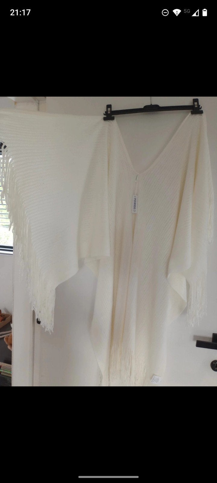 Poirier bruidstola gebreide poncho, Kleding | Dames, Ophalen of Verzenden