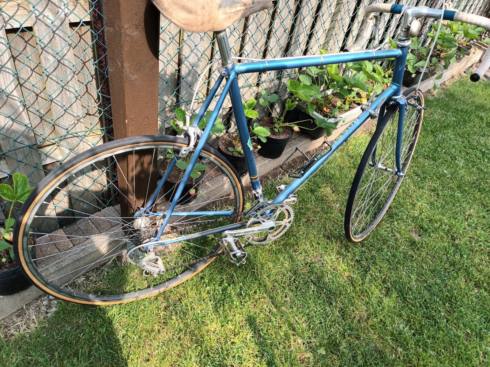 Retro Rossino koersfiets, Fietsen en Brommers, 28 inch, 10 tot 15 versnellingen, Zo goed als nieuw, 57 tot 61 cm