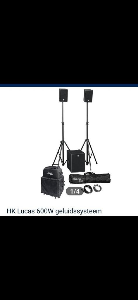 HK LUCAS SMART 600W Geluidsysteem, Enlèvement